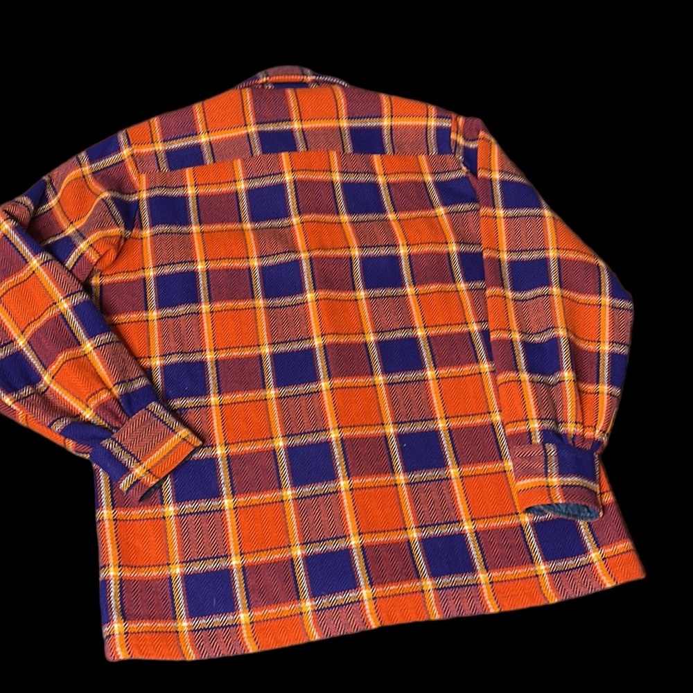 Vintage Supre Macy Flannel Plaid Lumberjack Shirt - Picture 5 of 10